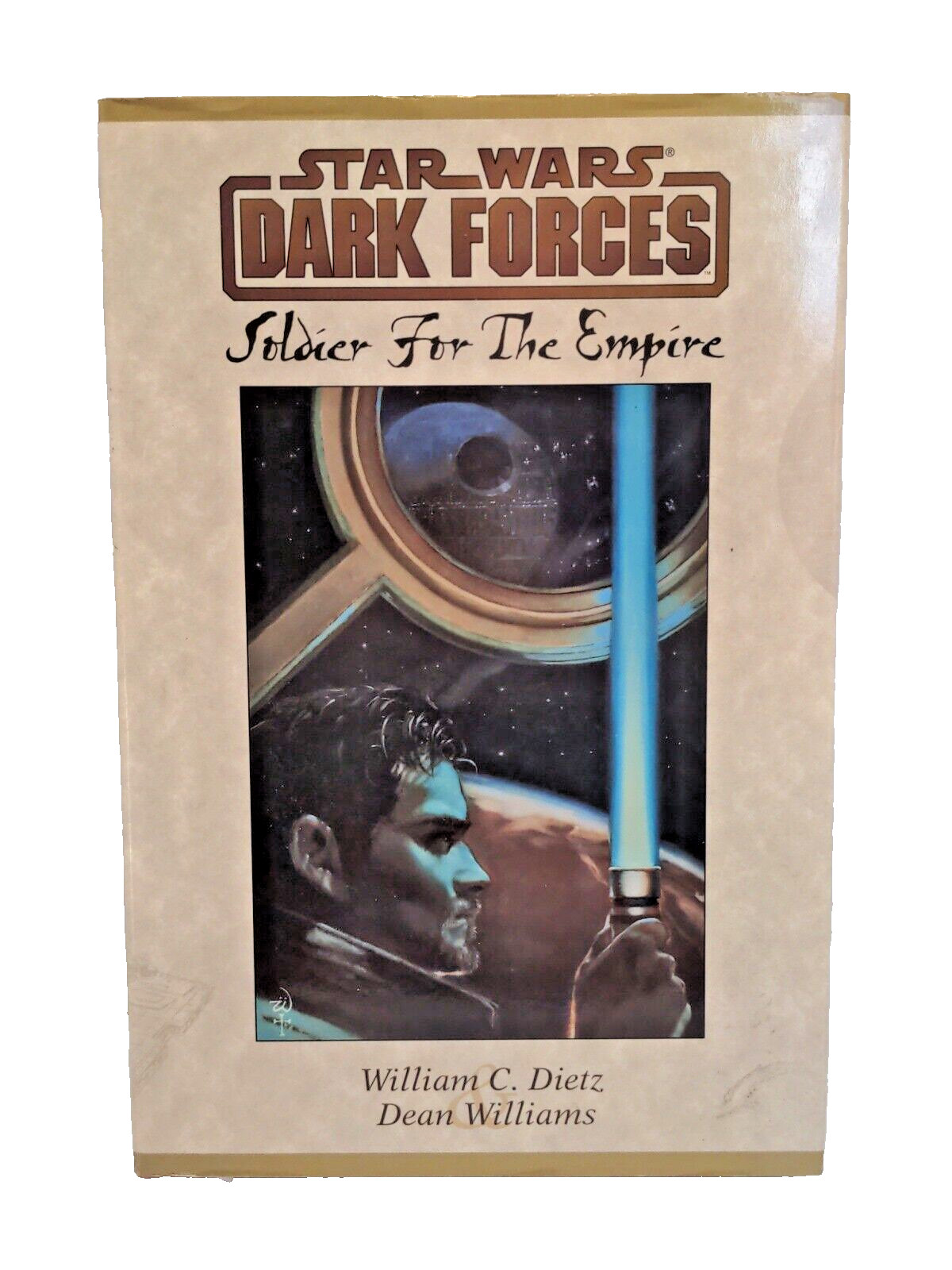 Star Wars Dark Forces Book 1 Soldier for the Empire 1997 Hardcover           T23