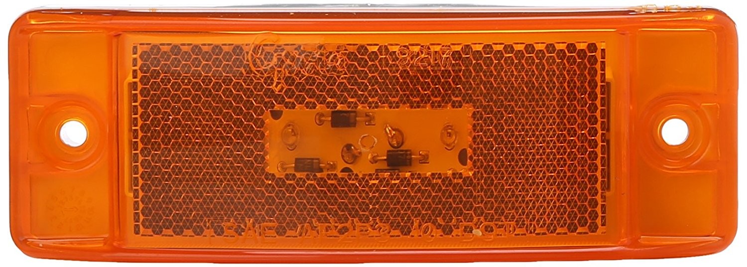 Grote G2103 Hi Count Yellow Turtleback II LED Clearance Marker Light