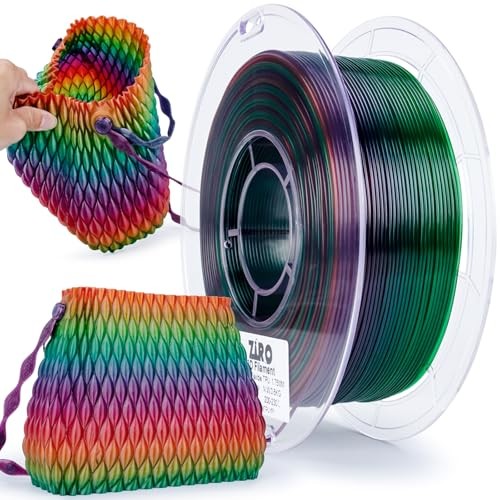  Fast Color Change TPU Filament, Color Gradient Rainbow Flex Rainbow (Tpu)