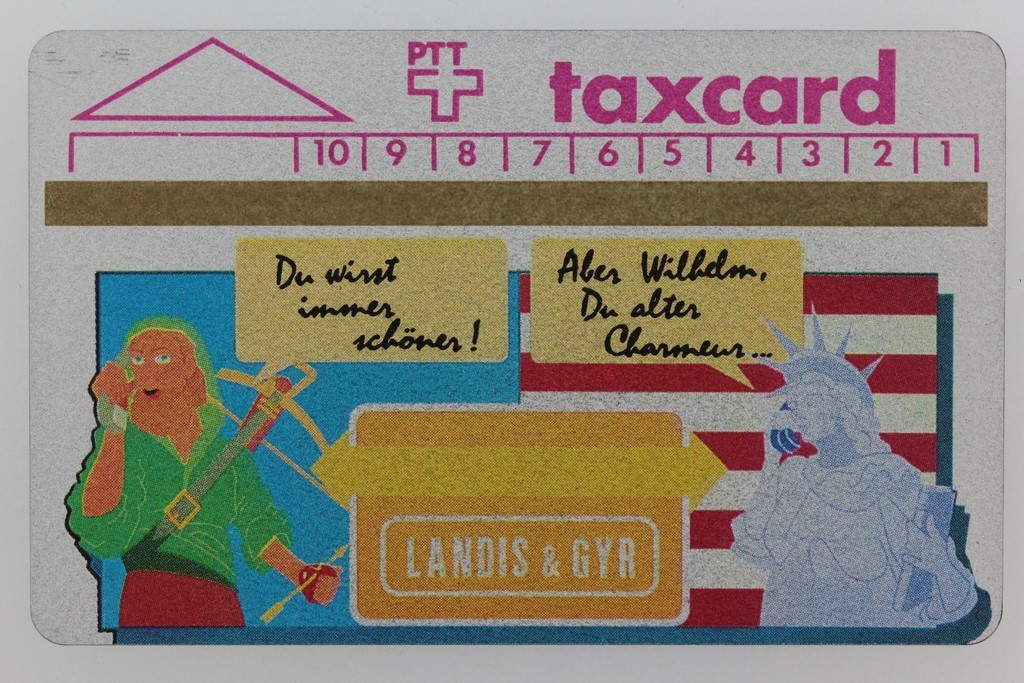 L&G 4 Colours Printing Demo Phone Card, Willhelm Tell, Switzerland (53816)