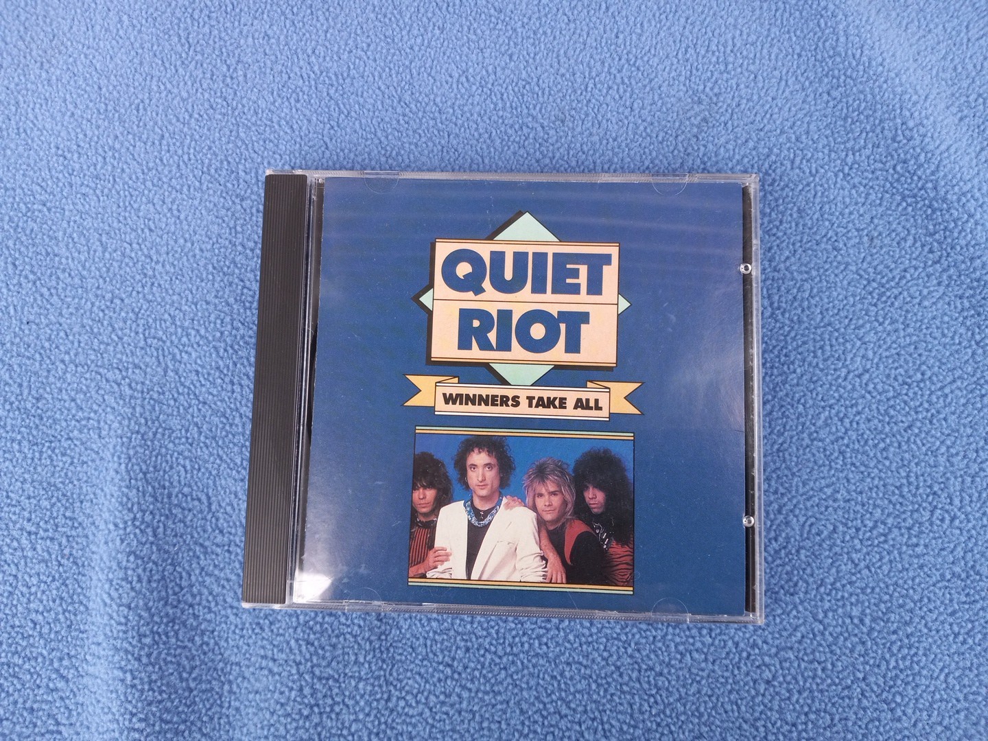 Quiet Riot Winner Takes All 1st Press CD Hard Rock Hair Metal Melodic Rock
