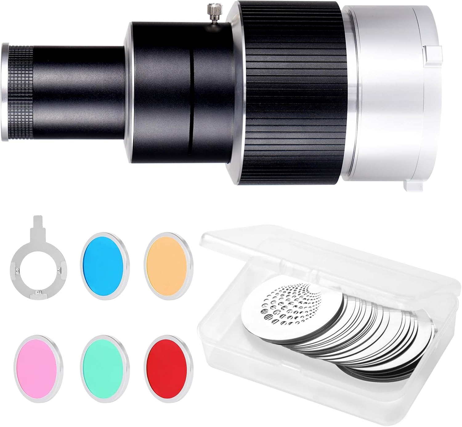 Professional Optical Snoot Attachment - Bowens Mount Spotlight Projector with 35