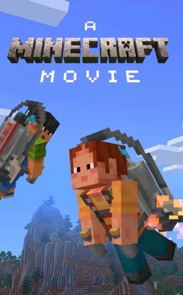 Minecraft Movie Jetpack DLC in Game Promo Item - Bedrock Required