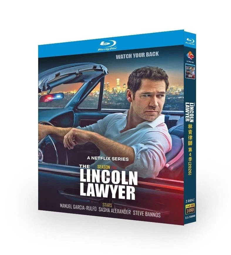 The Lincoln Lawyer Season 4 (2026) 2-Disc New Sealed Box Set