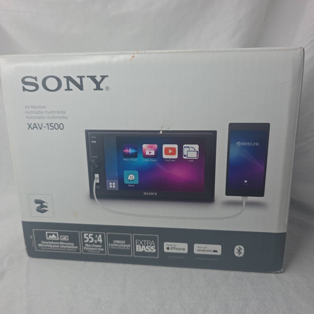 Sony XAV-1500 6.2'' 55W Touch Screen Digital Media Receiver (CWV)