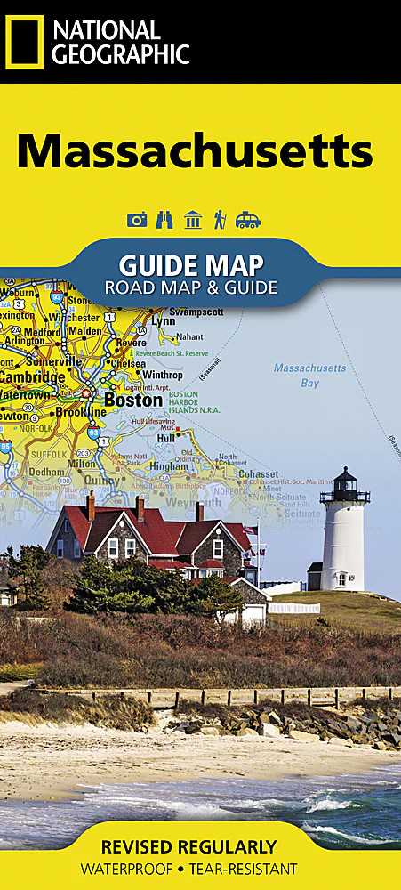 Massachusetts Road Map & Travel Guide