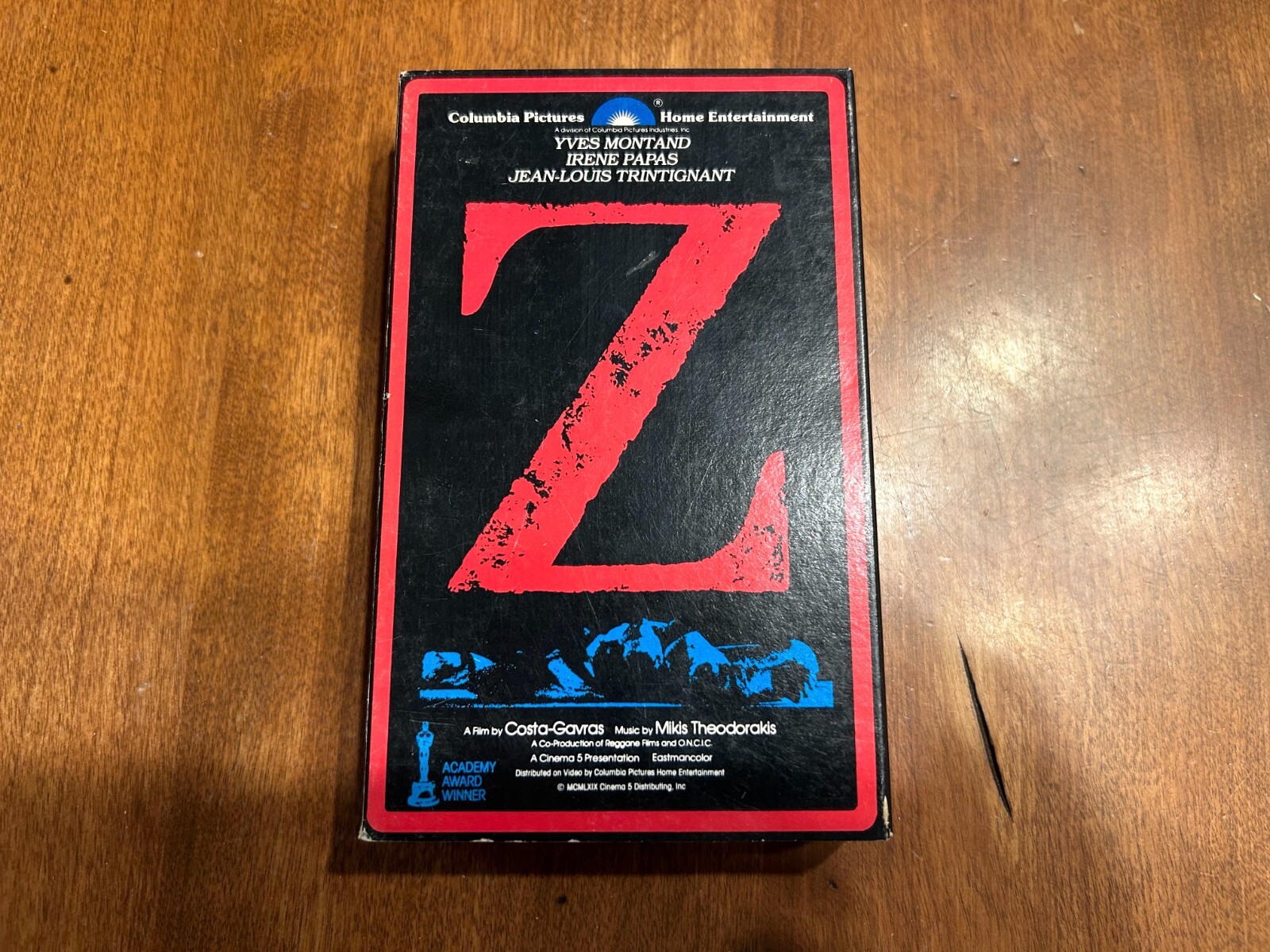 Z COSTA-GAVRAS YVEST MONTAND Betamax (NOT VHS) Columbia Pictures Z RARE