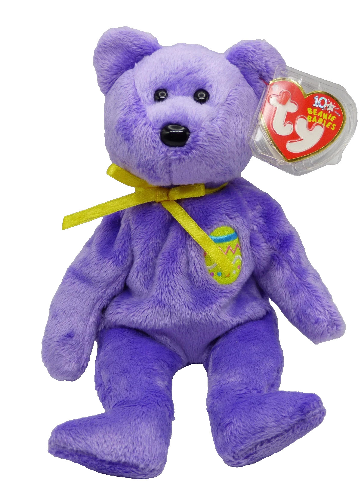 Ty Beanie Babies - Eggs III the Bear - (2002, Retired)