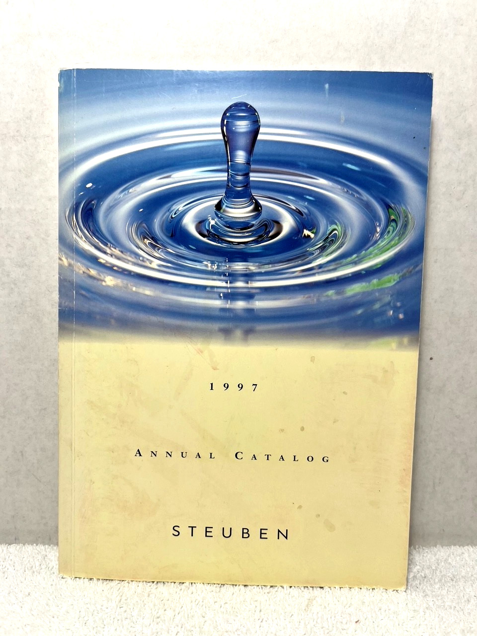 STEUBEN ANNUAL CATALOG 1997 Glass History Design Descriptions Illustrated Book