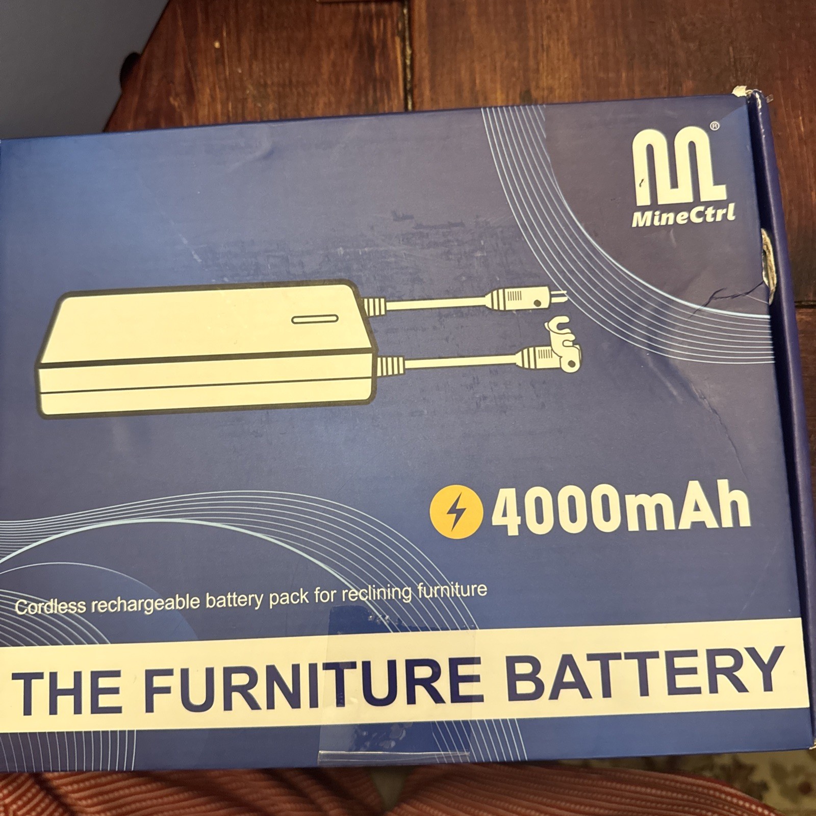 Universal Battery Pack Reclining Furniture Wireless Rechargeable Battery 4000mAh