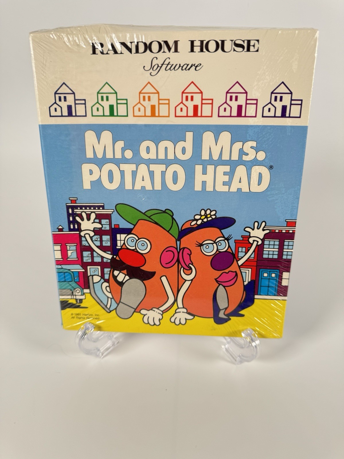 VINTAGE SEALED MR. AND MRS. POTATO HEAD RANDOM HOUSE SOFTWARE APPLE II RARE 1985