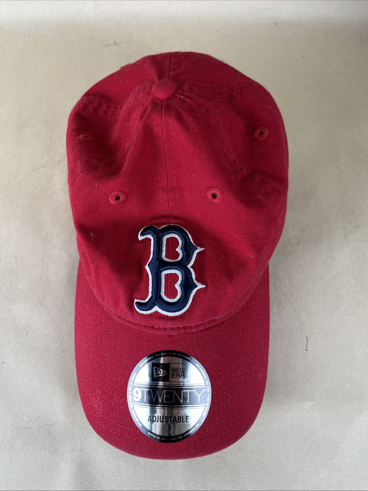 Boston Red Sox MLB NE Core Classic 2 Low Profile Adjustable Hat Red