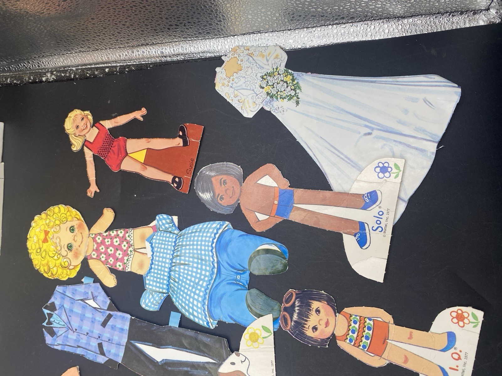 1970’s  Whitman Vintage Paper Dolls Mixed Variety Read !!