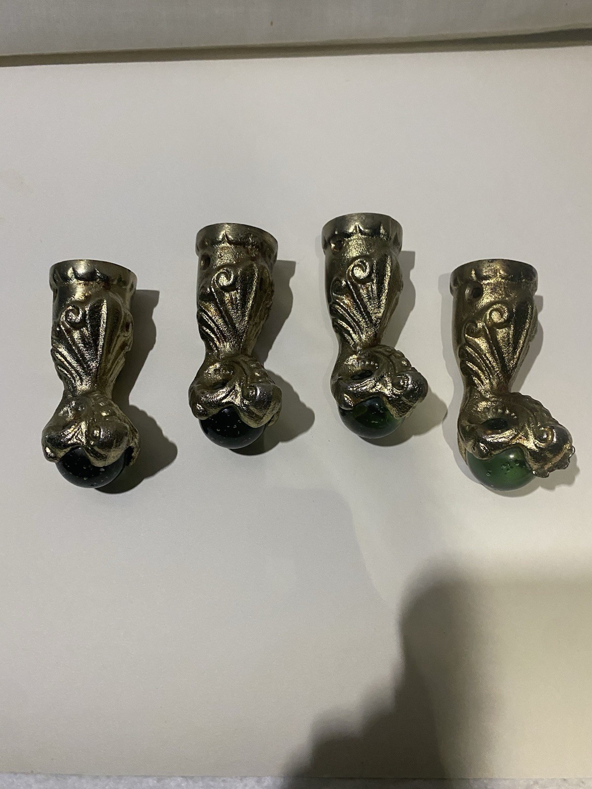 Vintage Clawfoot Style Bench Or Furniture Feet