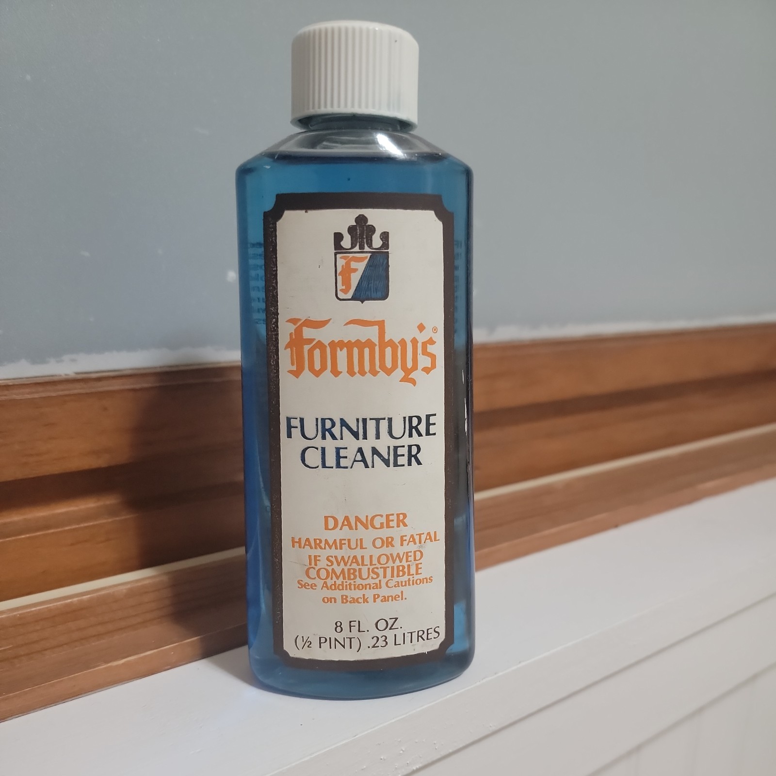 Vintage Formby's Furniture Cleaner 8 Oz 95% Full Discontinued