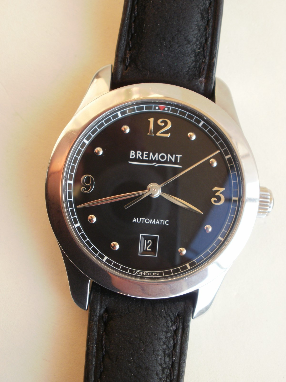 Bremont chronometer original 1373 ladies data automatic DM 16/A35 wrist watch