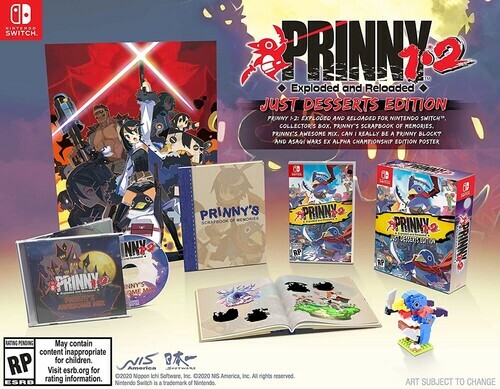 Prinny 1 & 2: Exploded and Reloaded (Just Desserts Edition) - Nintendo Switch
