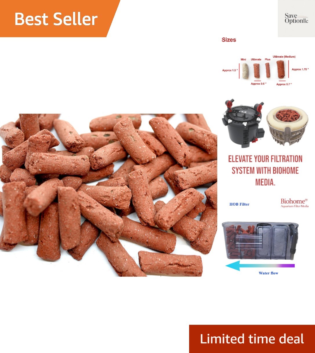 Ultimate Filter Media 2 LB  Aquarium & Pond Filtration