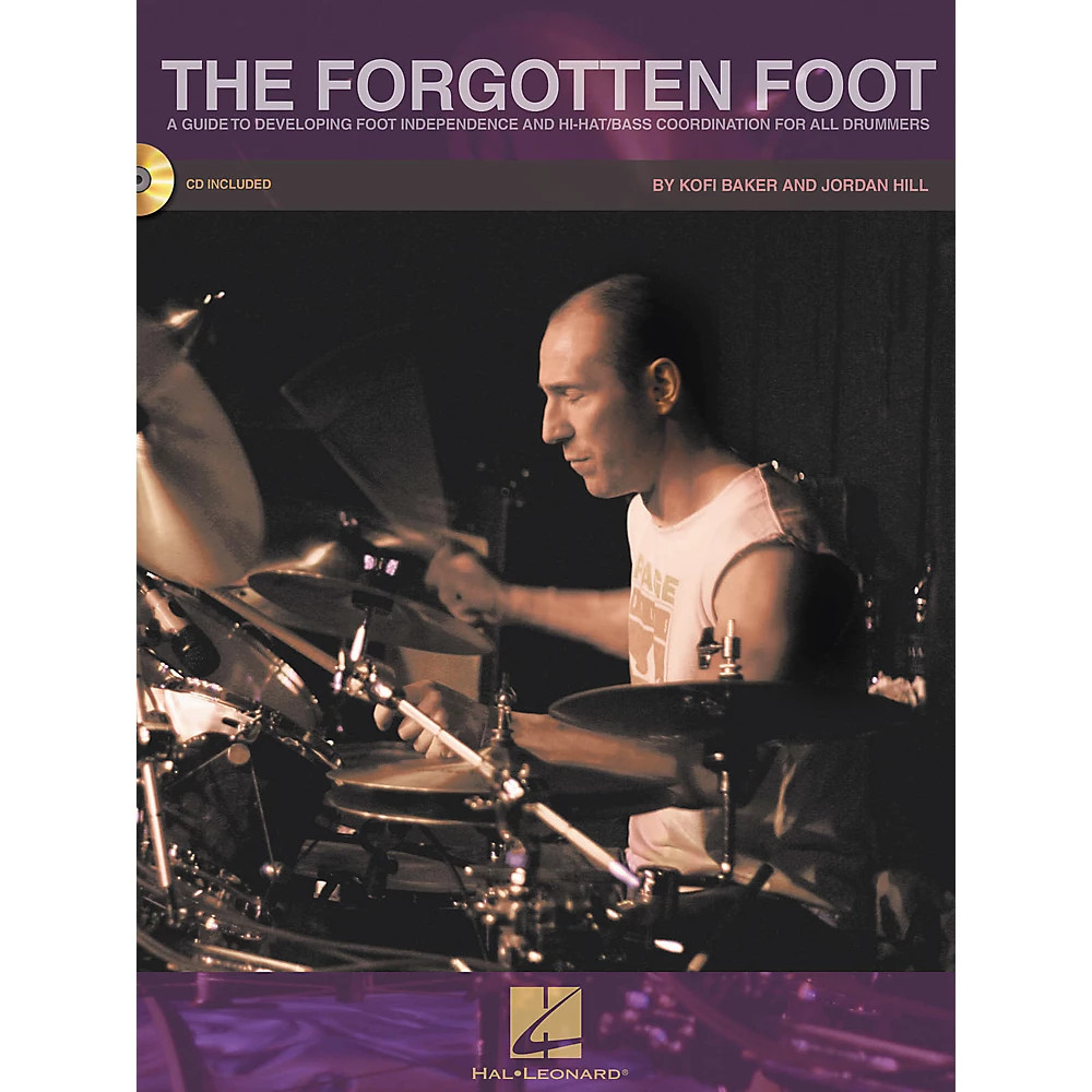 Hal Leonard The Forgotten Foot Bk/CD - Guide To Developing Foot Independence