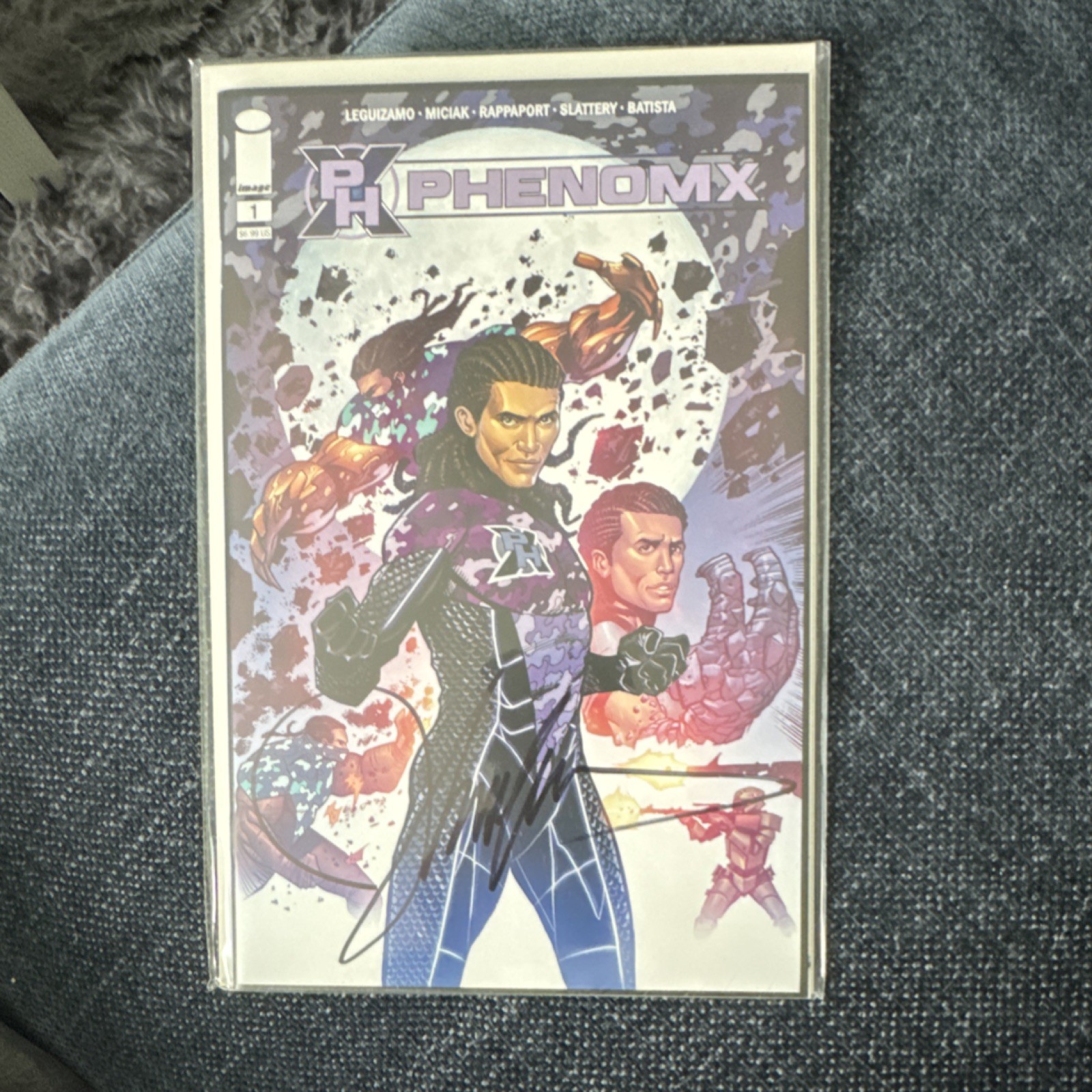 Image Comics PhenomX #1 Signed Single Issue Comic Book Boarded