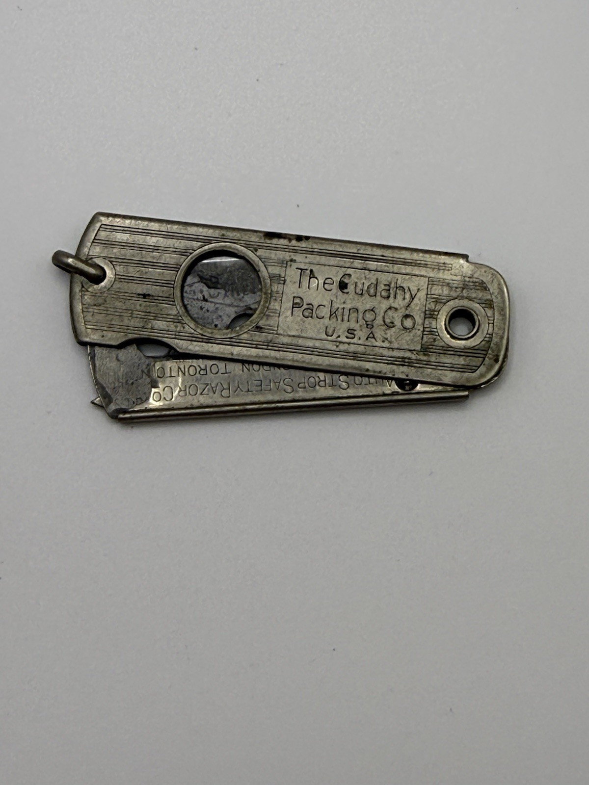 Valet Auto Strop Razor Utility Knife Vintage 1920-1930’s Cudahy Packing Co USA