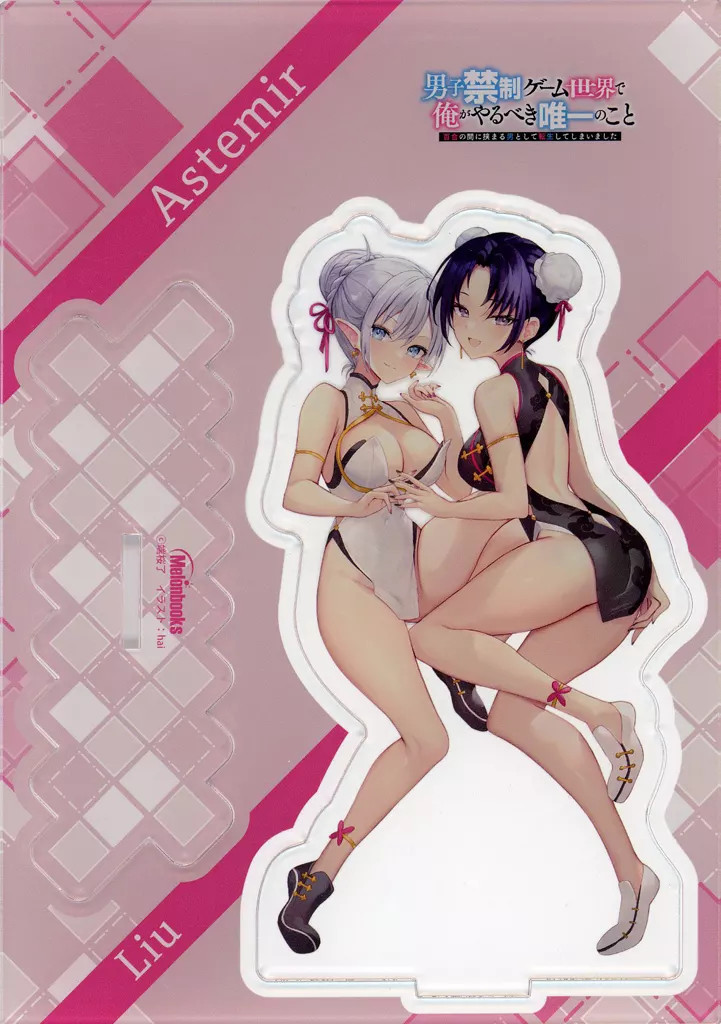 Hai Illustration Acrylic Stand B6 Size Character Collectible