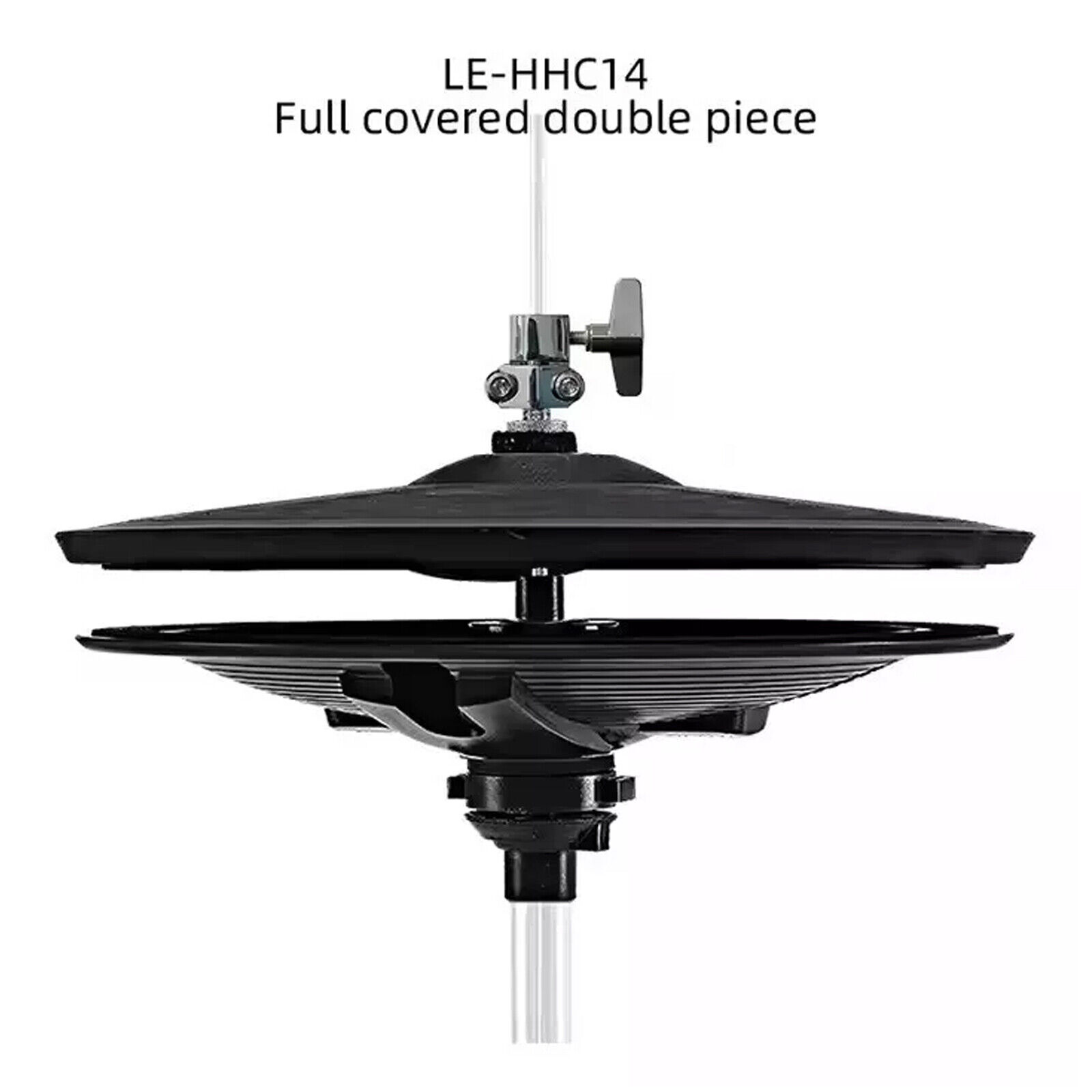 For Lemon Drum Cymbal 14" Double-piece Hihat with Controller.