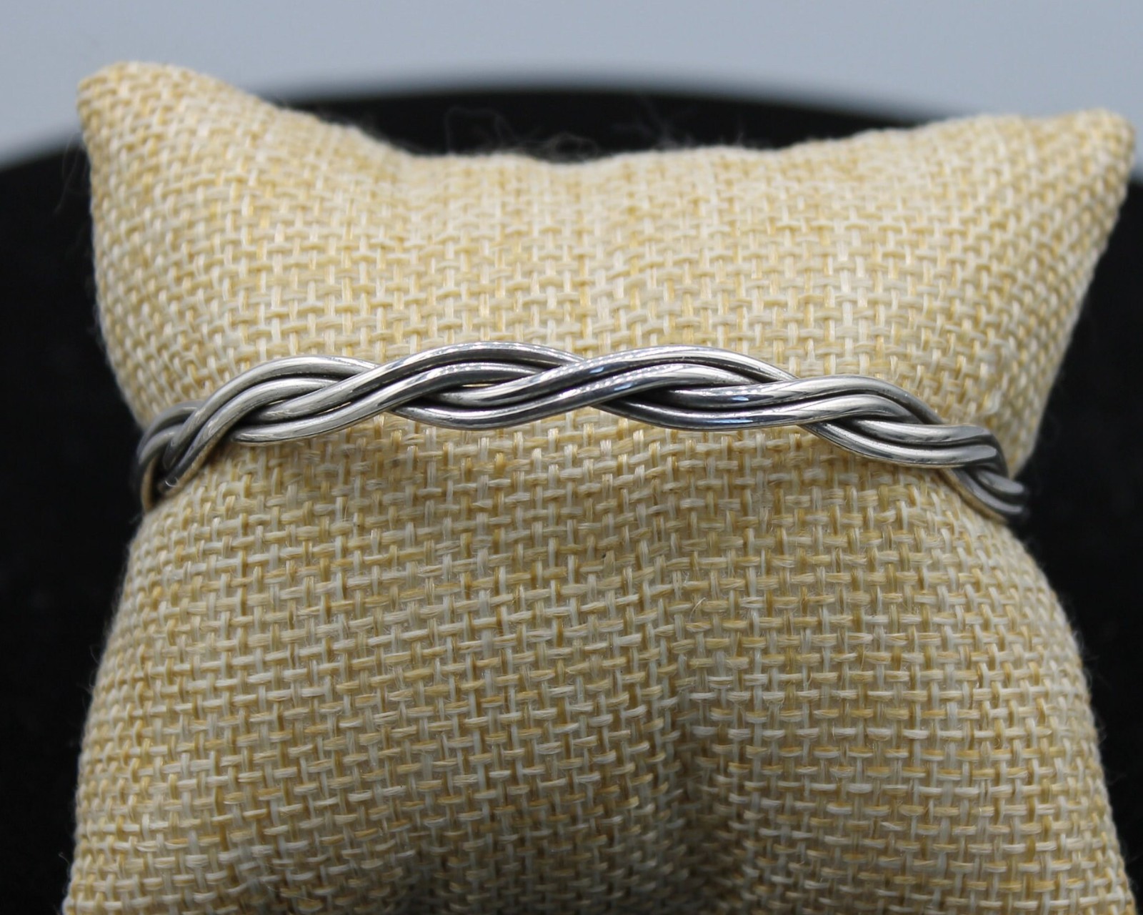 Navajo Sterling Silver Bangle Bracelet