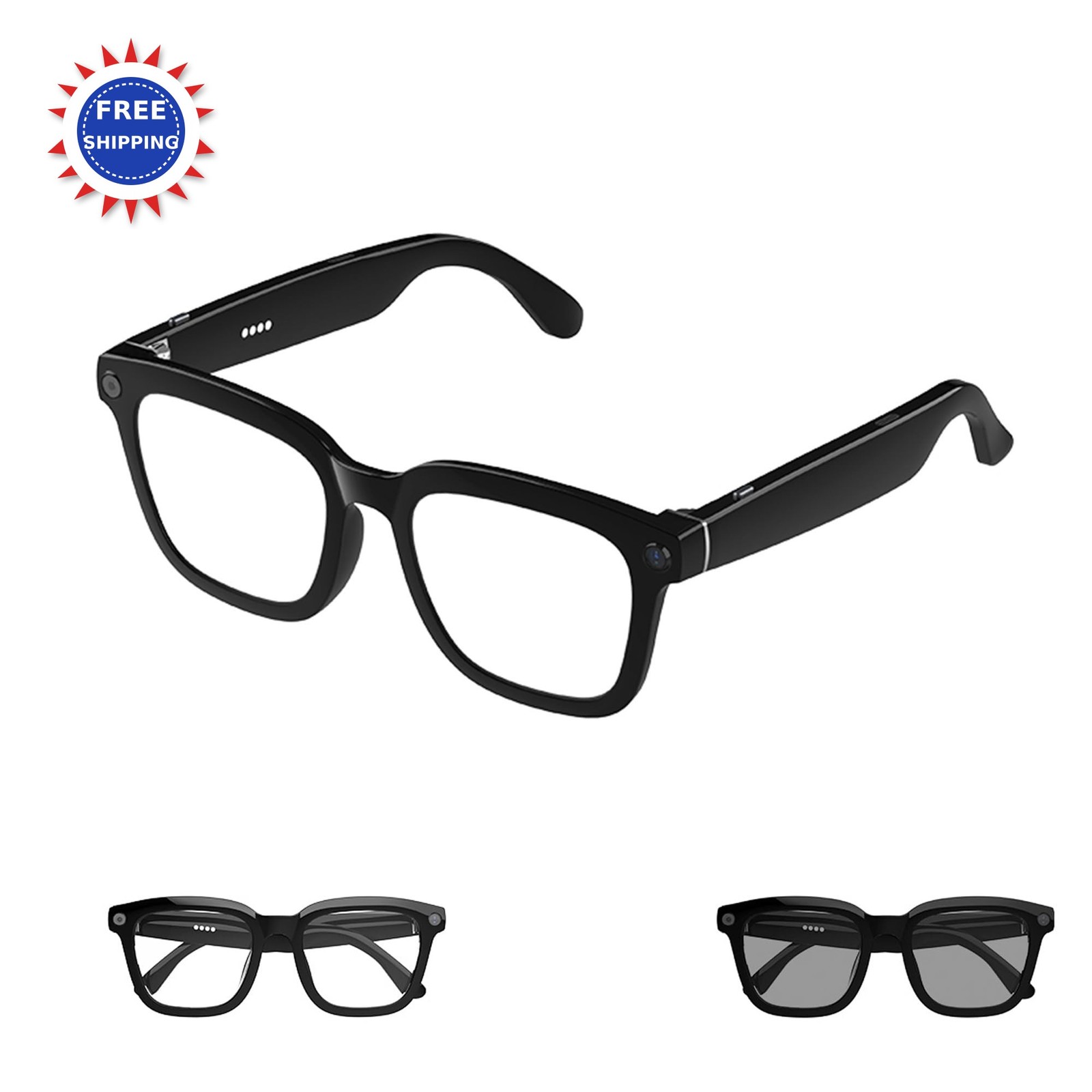 Ai Smart Glasses 4K HD Video Recording Real Time Translation MSCGLYXGS Bluetooth