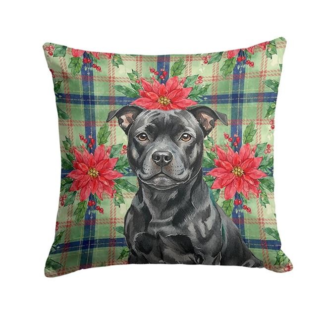 Carolines Treasures WDK8828PW1414 Unisex Adult Black Staffordshire Bull Terri...