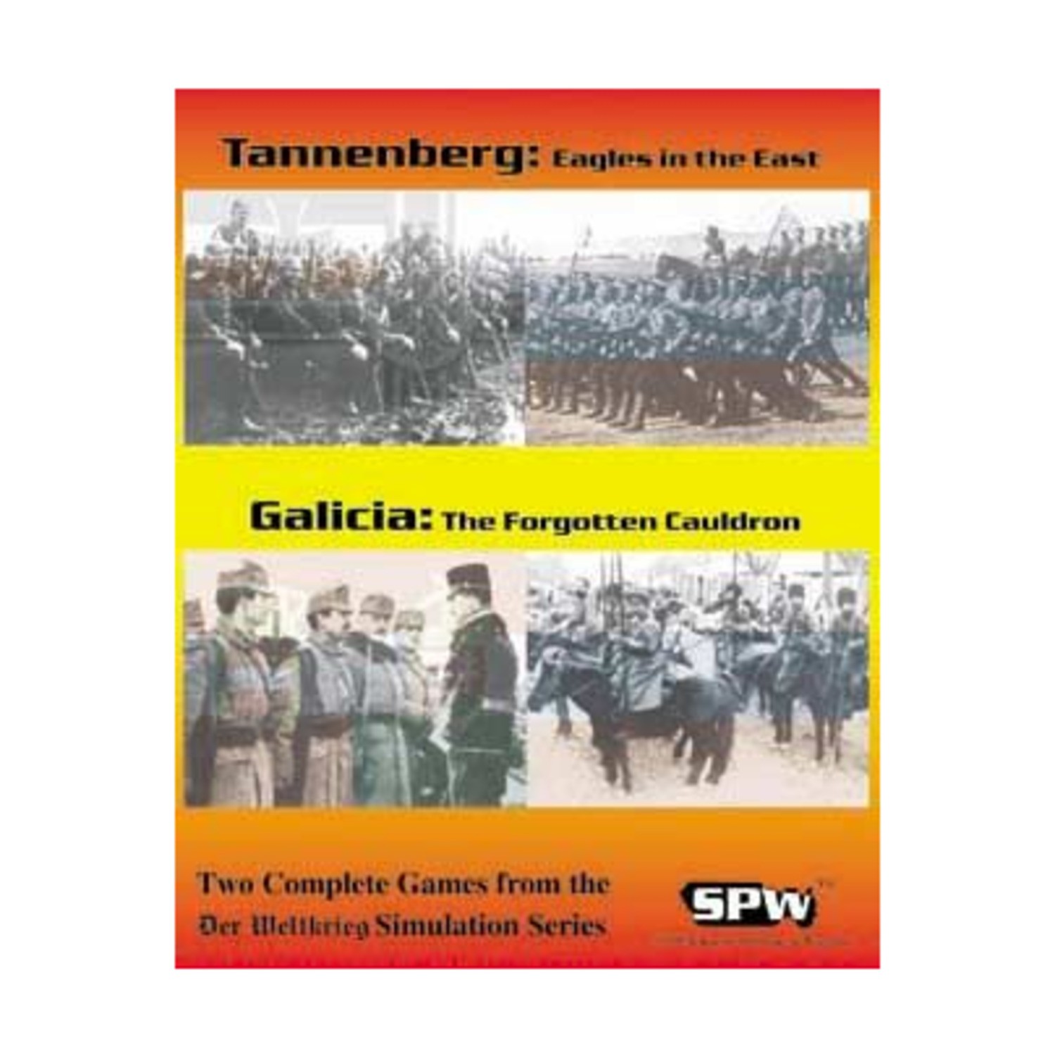 Schroeder  Wargame  Tannenberg - Eagles in the East / Galicia - The  Box VG+/EX