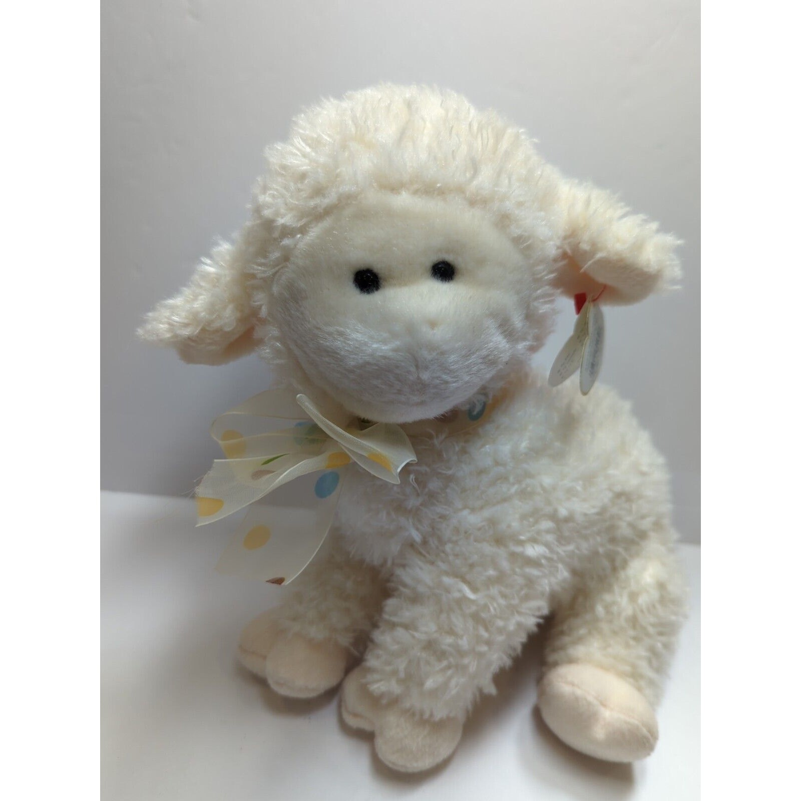 Ty Classic Sheepers Sheep Lamb Bean Bag Plush Stuffed Animal Toy 2008 Easter 10”