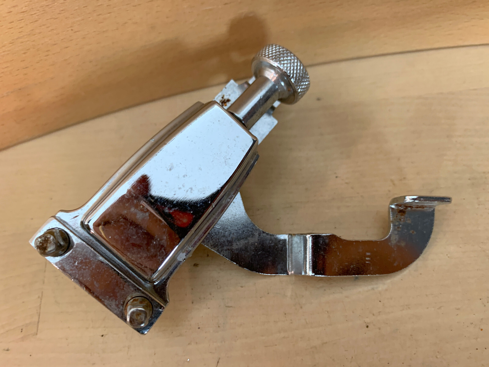 PEARL S-14 S14 Snare Drum STRAINER THROW OFF Part 80s 90s Vtg 2 and 11/16" Holes