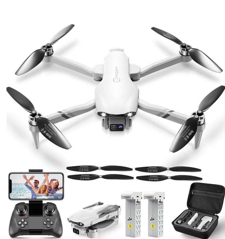 4DRC F10-1080P Wifi FPV Drone with 1080P HD Camera, Headless Mode/3D Flips, RC