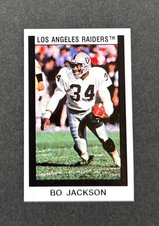 1990 Panini Football Stickers BO JACKSON #104