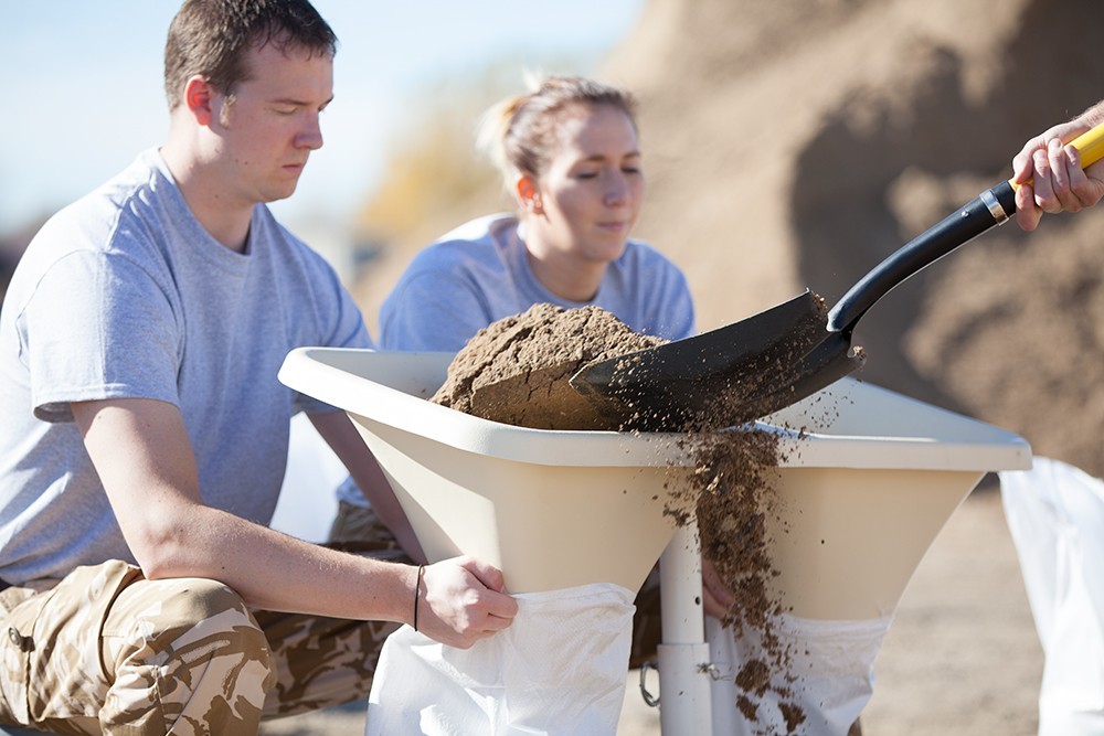 ExpressBagger-Classic; Sandbag Filling Tool