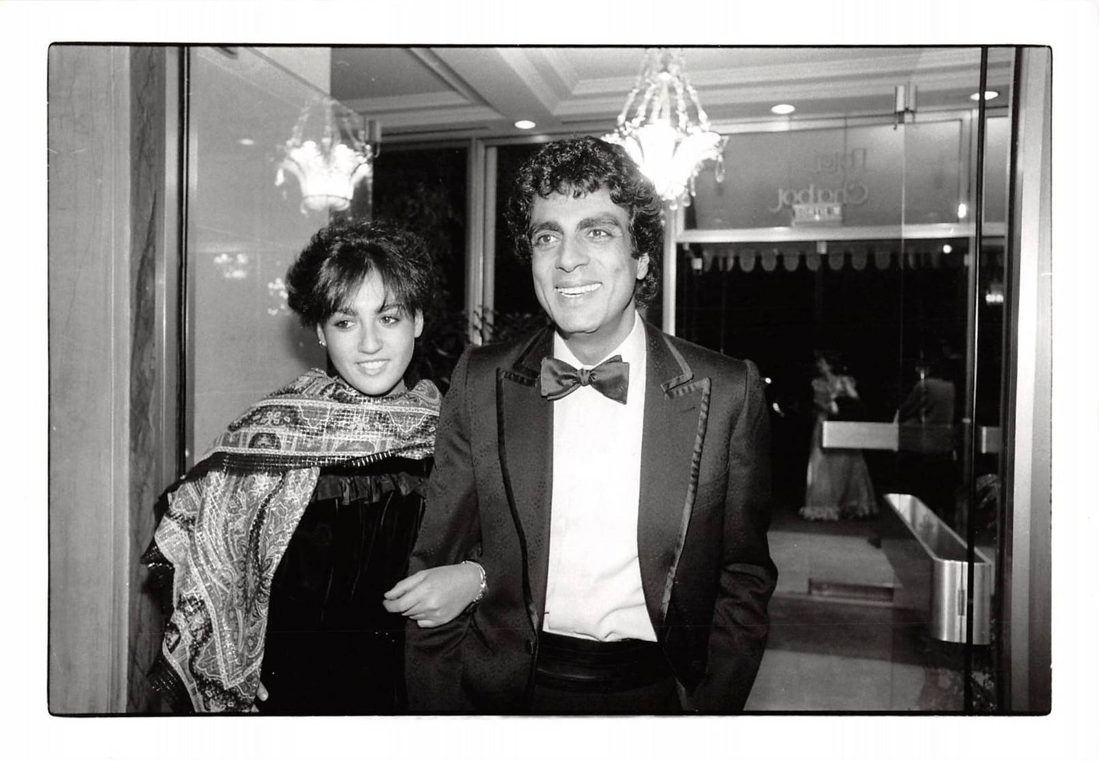 Photo presse.ALE11012.10 3/16x7 1/8in environ.1983.Paris.Gala From Variety