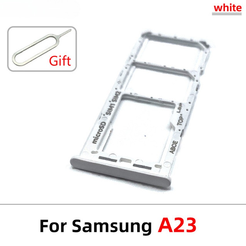 Dual SIM Card Slot SD Card Tray for Samsung A72/A23/A53 5G