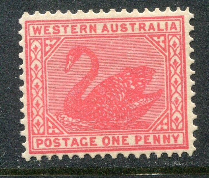 Australia Western Australia #76 Swan 1 P. [Mint Hinged]
