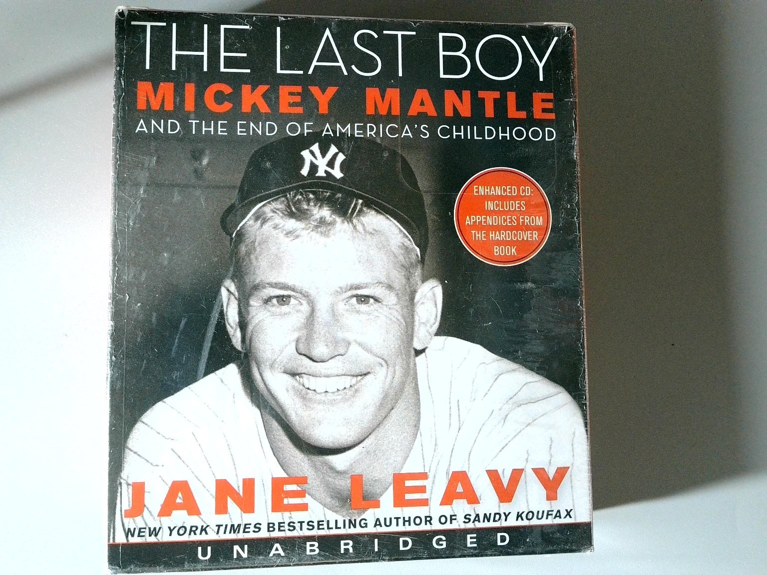 Jane Leavy - The Last Boy CD 2007 Enhanced Edition Biography HarperAudio