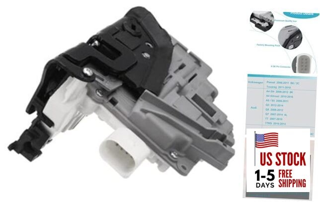  Door Lock Latch Actuator Rear Left Driver Side (8 Pin) 