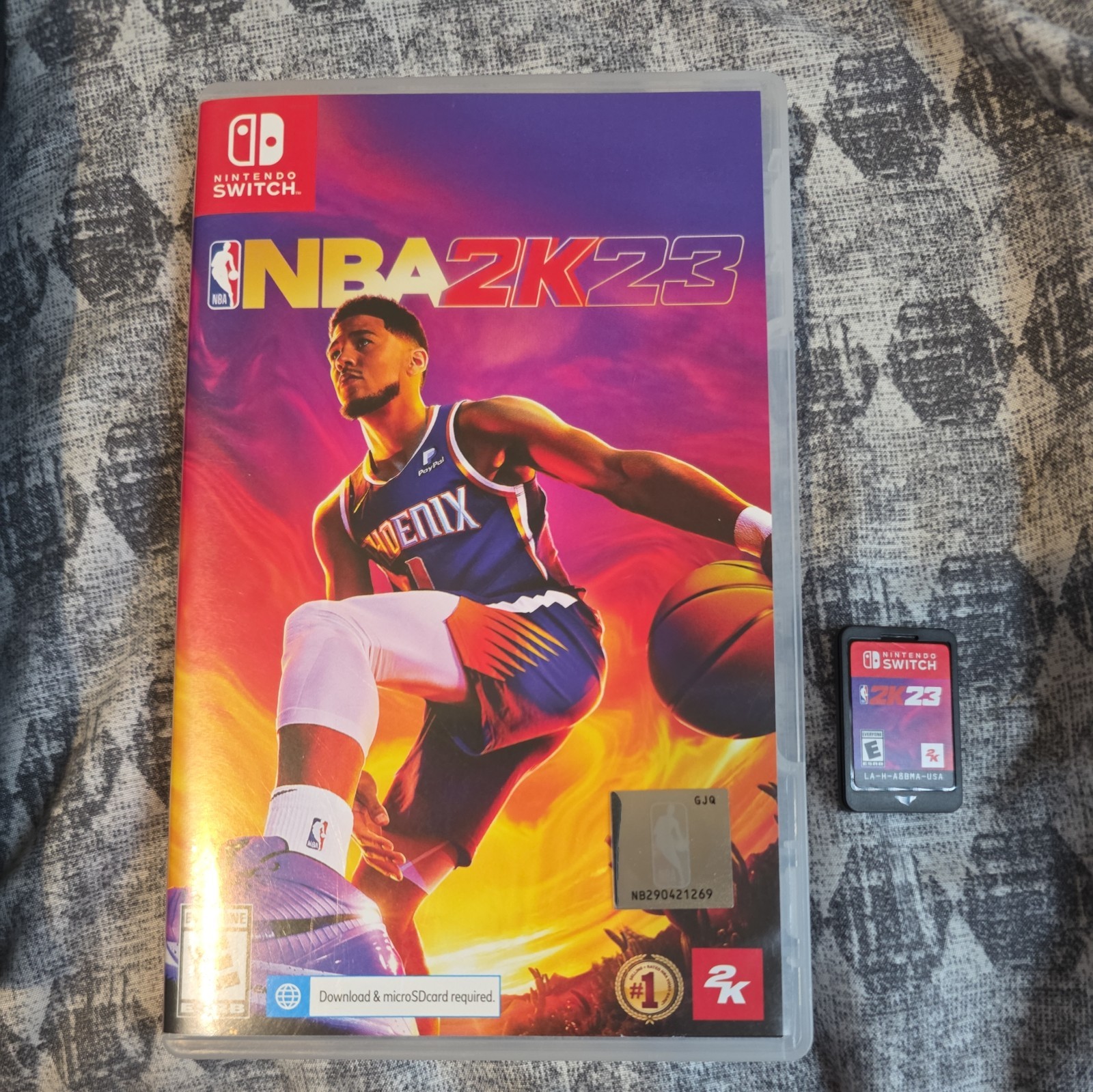 NBA 2K23 - Nintendo Switch Game & Case w/Art - Tested/Works