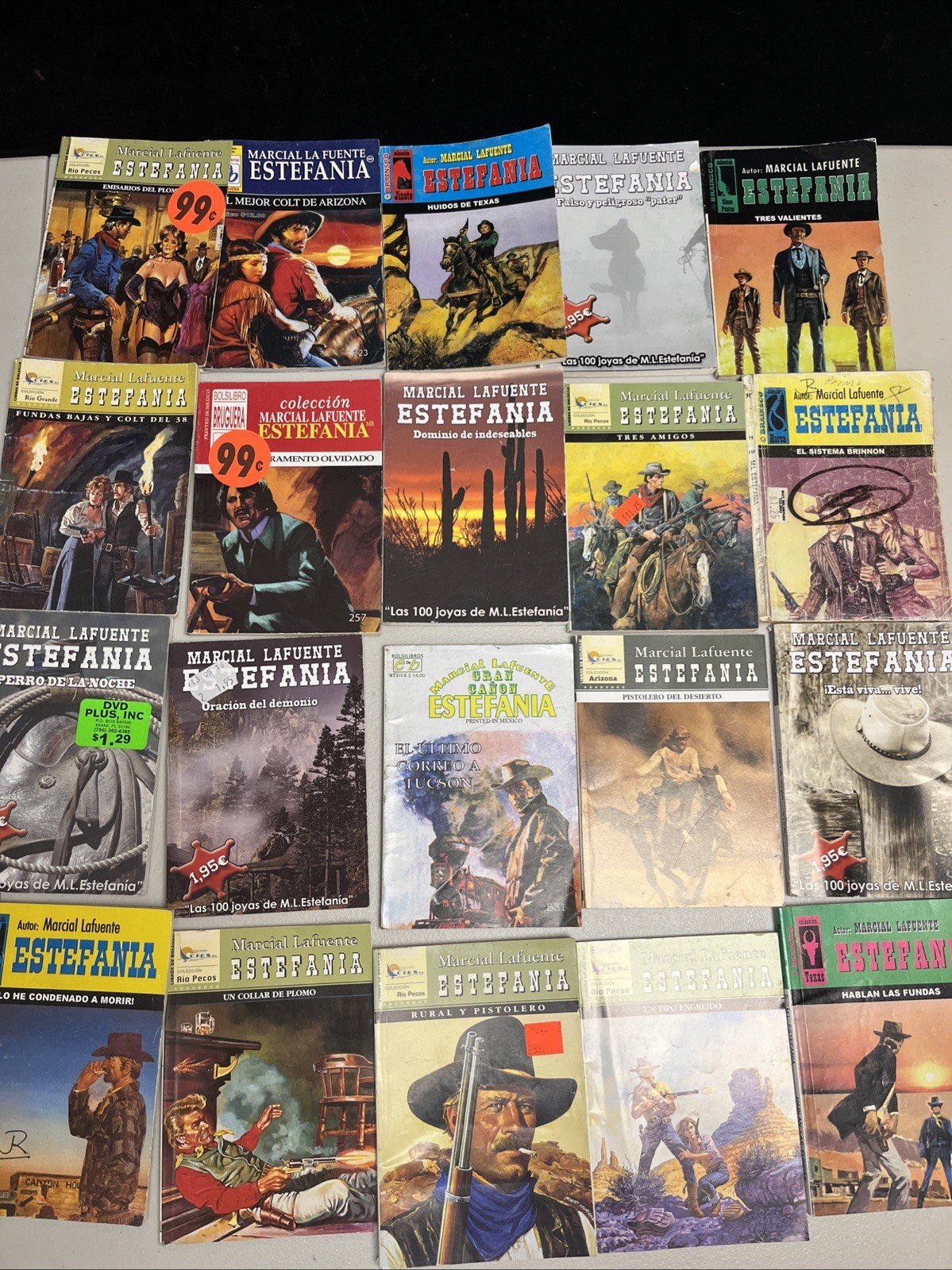 Marcial La Fuente ESTEFANIA Y De DIFERENTES LOT DE 20