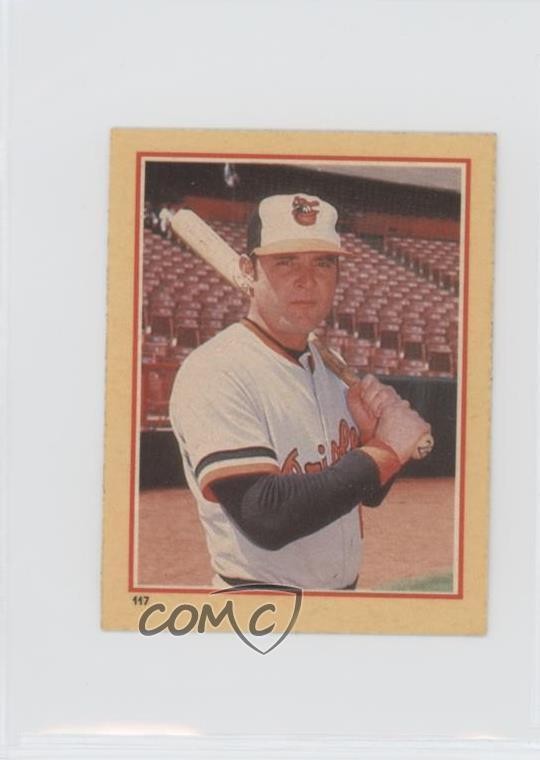 1984 Fleer Star Stickers Album Stickers Jim Dwyer #117 0b5