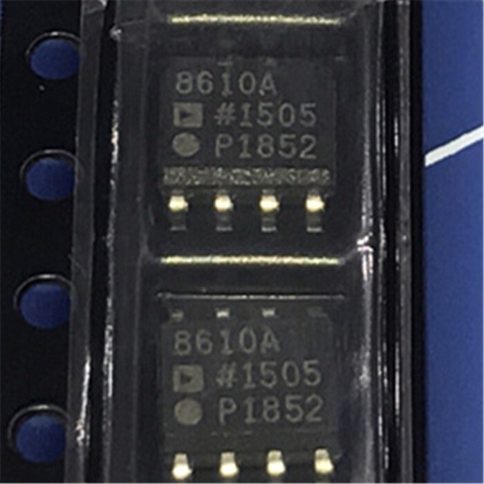 2 PCS AD8610AR SOIC-8 AD8610A AD8610 8610A AD8610ARZ SMD Amplifiers *tm