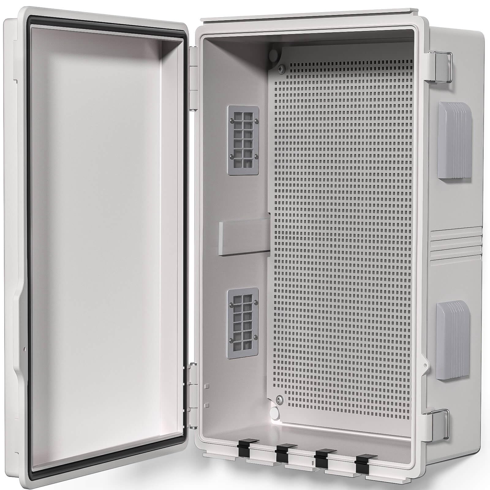 ANIMACYN Electrical Junction Box Ventilated IP65 Cable Grommets Indoor Outdoor