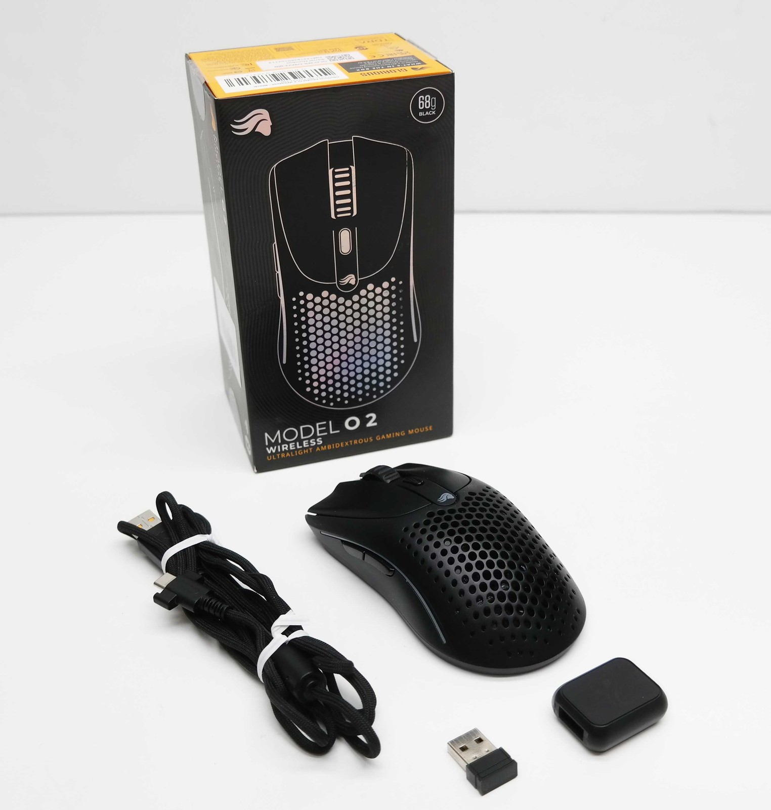 Glorious Model O 2 Wireless Ultralight Ambidextrous Gaming Mouse GLO-MS-OWV2-MB