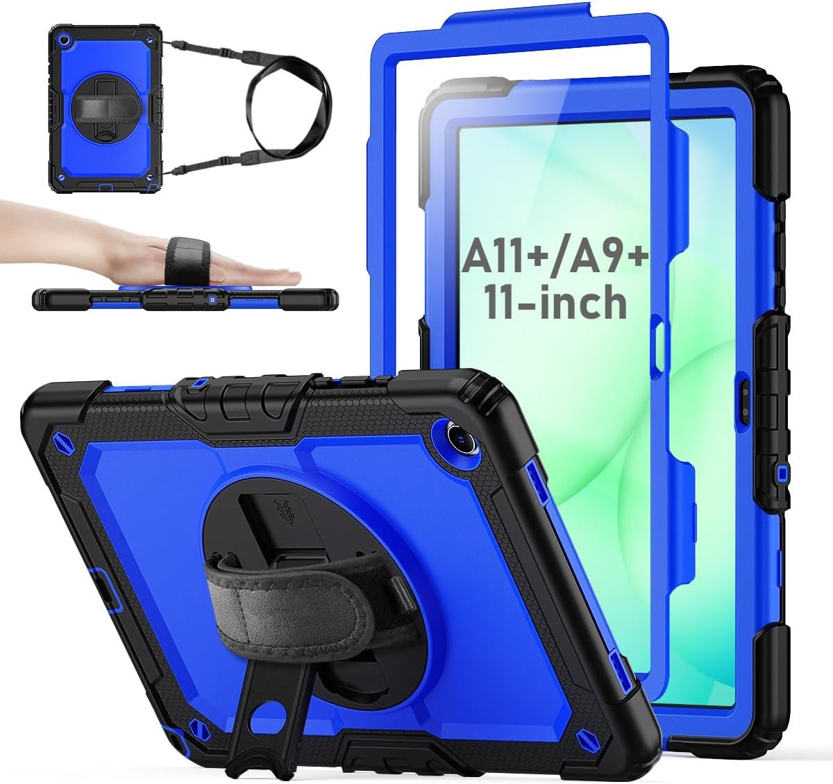 Case for Samsung Galaxy Tab A11 Plus 2026 / A9 Plus 11 Inch, Full-Body Drop Prot