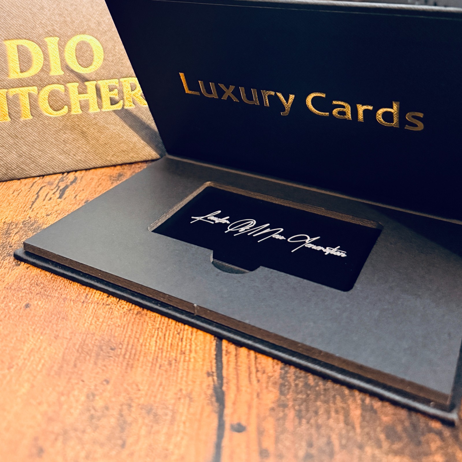 Custom Business Card NFC NTAG 215 Metal + PVC Hybrid - Laser Engraved (Tap)