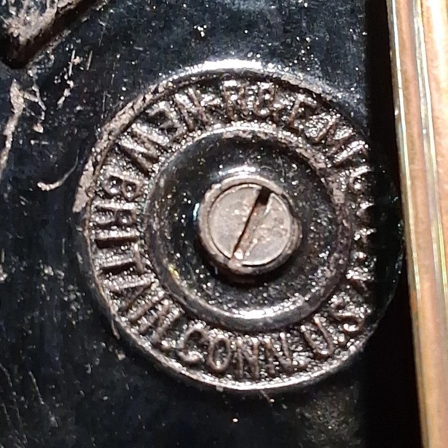 New Britain Lock Co. Mortise Lock Brass Cast Iron Door Set Bronze Black